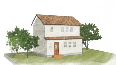 北杜市に建つ、おしゃれな洋風のお家