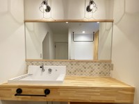 韮崎市に建つ、自然素材を使った奥様こだわりのお家